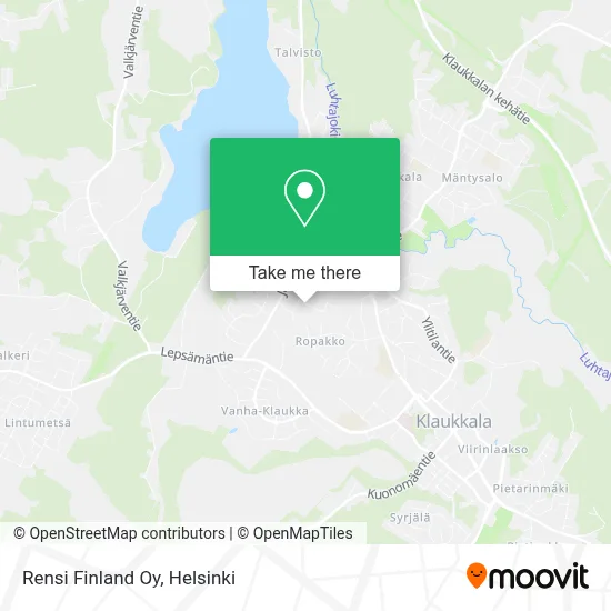 Rensi Finland Oy map