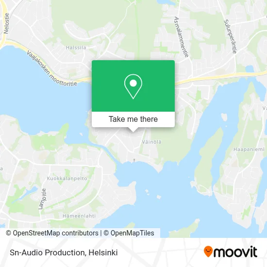 Sn-Audio Production map