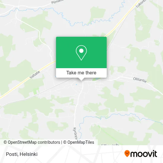 Posti map