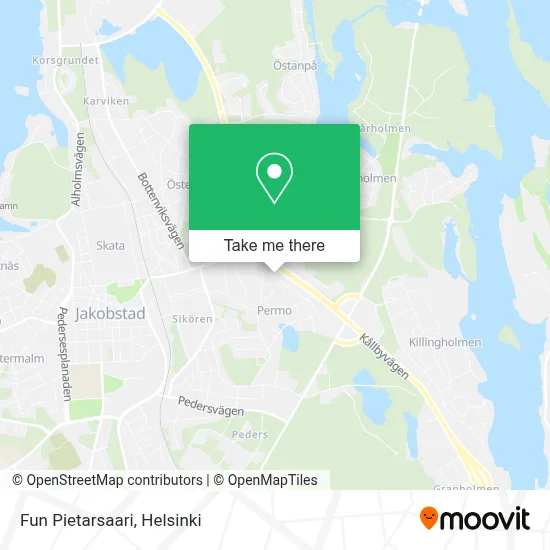 Fun Pietarsaari map
