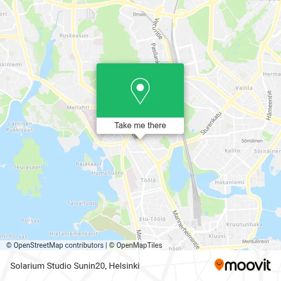 Solarium Studio Sunin20 map