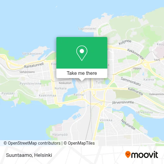 Suuntaamo map
