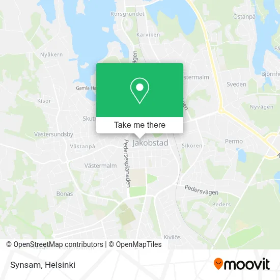 Synsam map