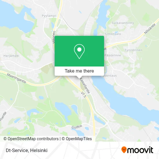 Dt-Service map