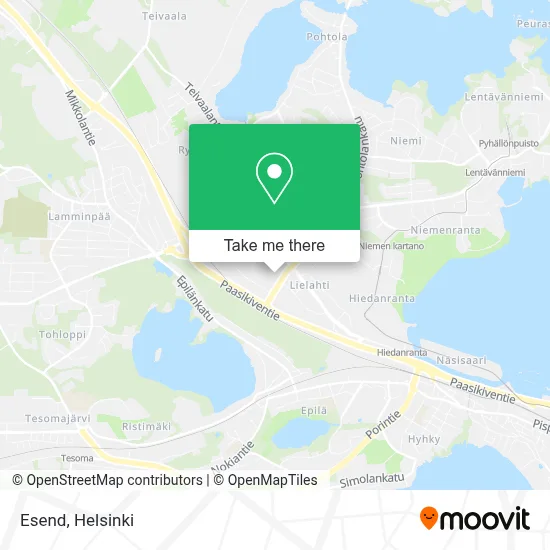 Esend map