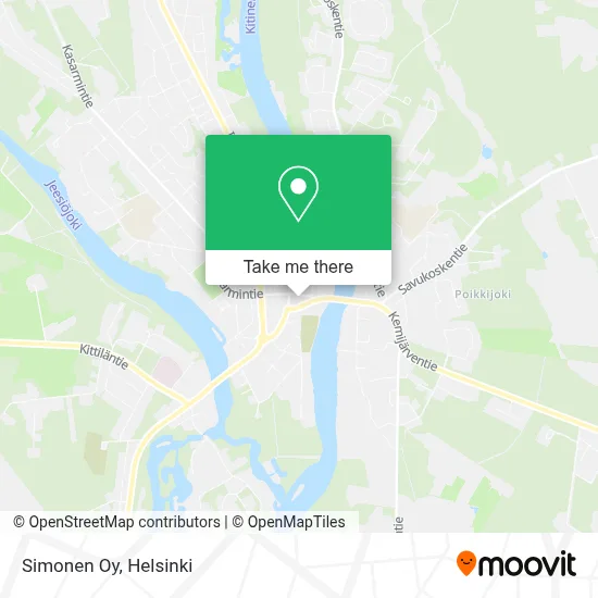 Simonen Oy map