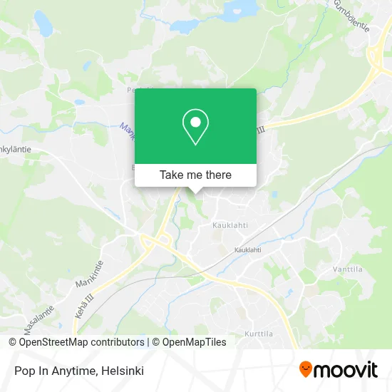 Pop In Anytime map