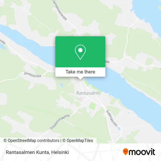 Rantasalmen Kunta map