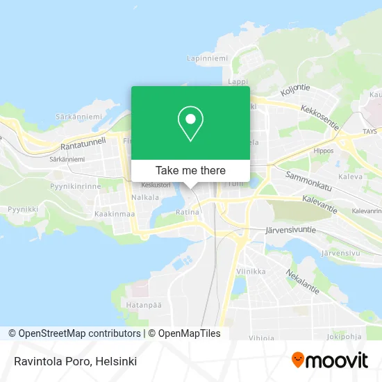 Ravintola Poro map