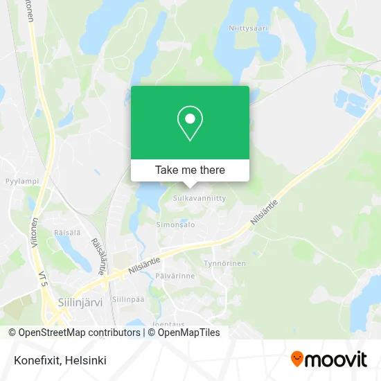 Konefixit map