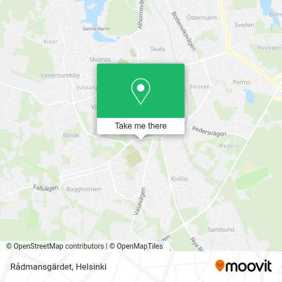 Rådmansgärdet map