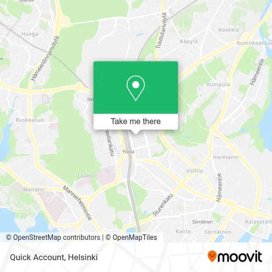 Quick Account map