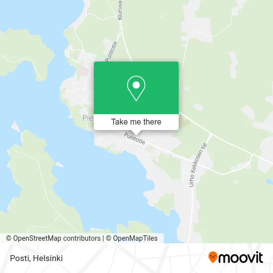 Posti map