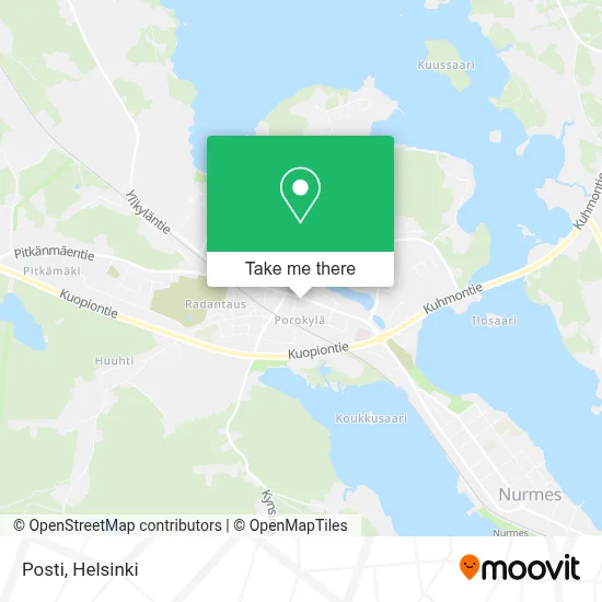 Posti map