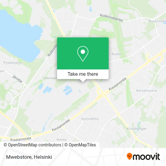 Mwebstore map