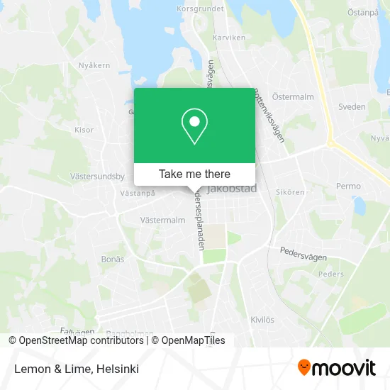 Lemon & Lime map
