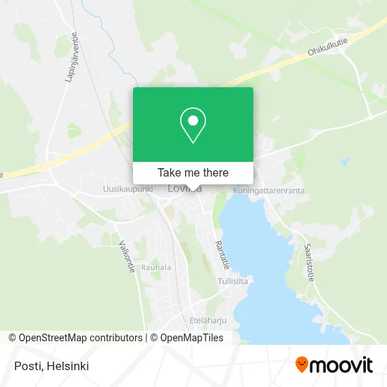Posti map