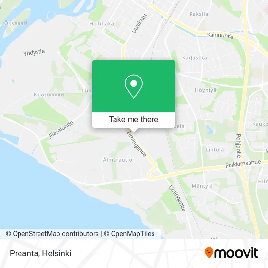 Preanta map