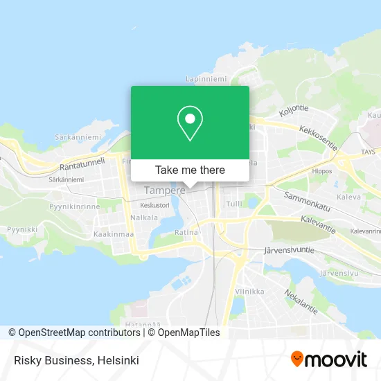 Risky Business map