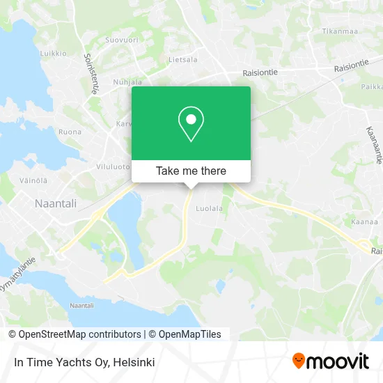 In Time Yachts Oy map
