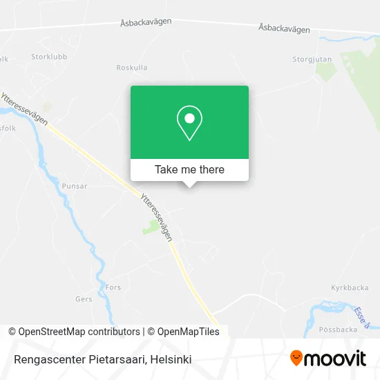 Rengascenter Pietarsaari map