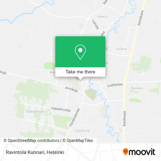 Ravintola Kunnari map