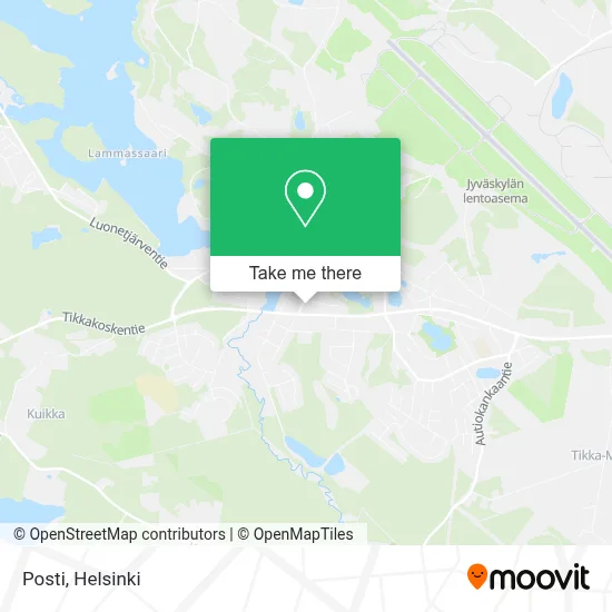 Posti map