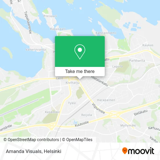 Amanda Visuals map