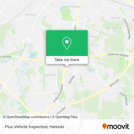 Plus Vehicle Inspection map