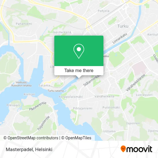 Masterpadel map
