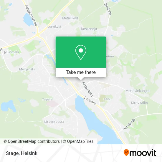 Stage map