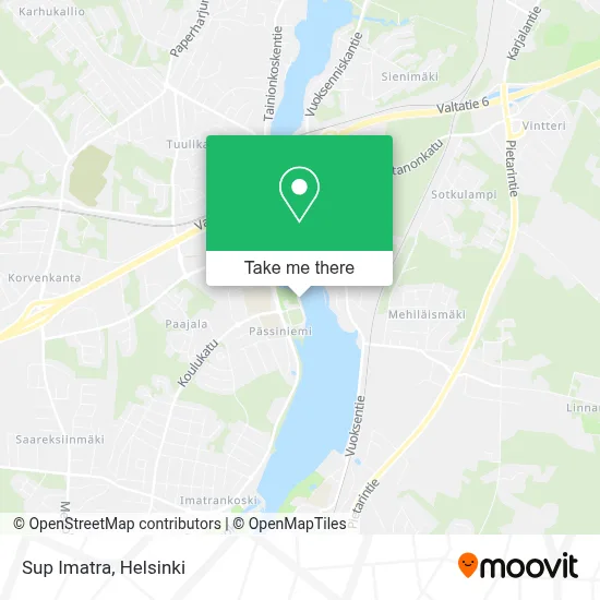 Sup Imatra map