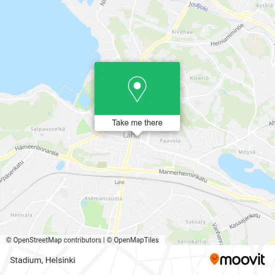Stadium map