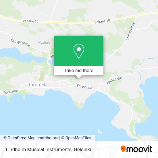 Lindholm Musical Instruments map
