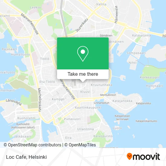 Loc Cafe map