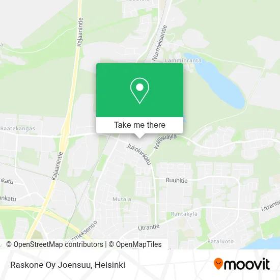 Raskone Oy Joensuu map