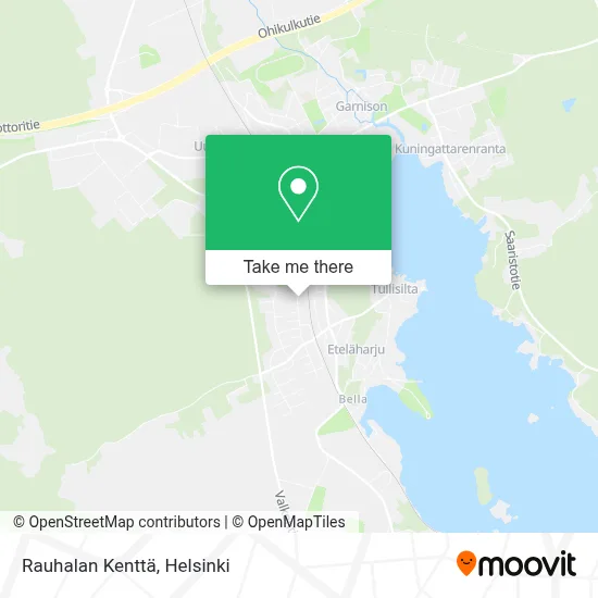 Rauhalan Kenttä map