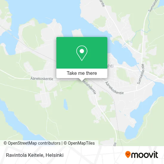 Ravintola Keitele map