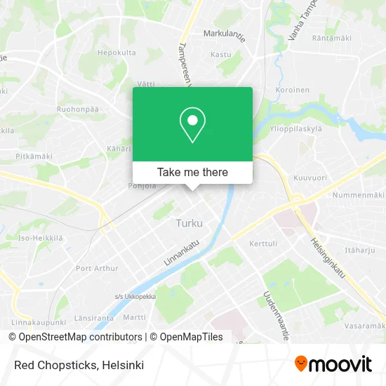Red Chopsticks map