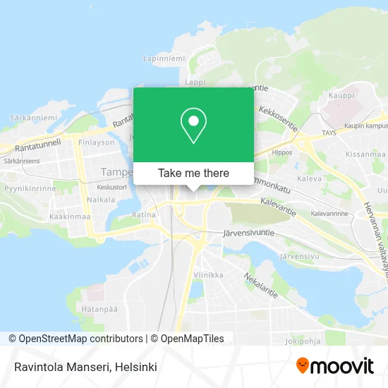 Ravintola Manseri map