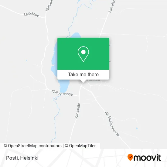 Posti map