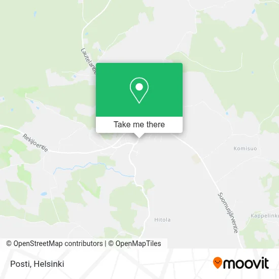 Posti map