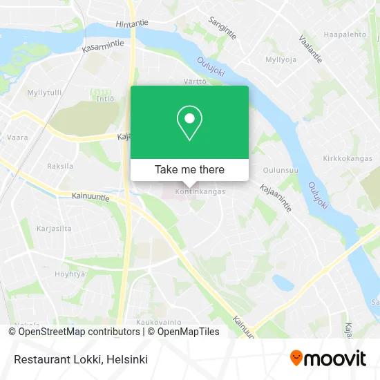 Restaurant Lokki map