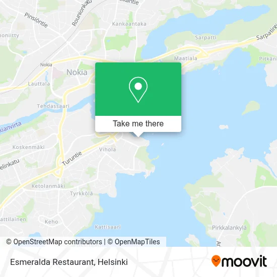 Esmeralda Restaurant map
