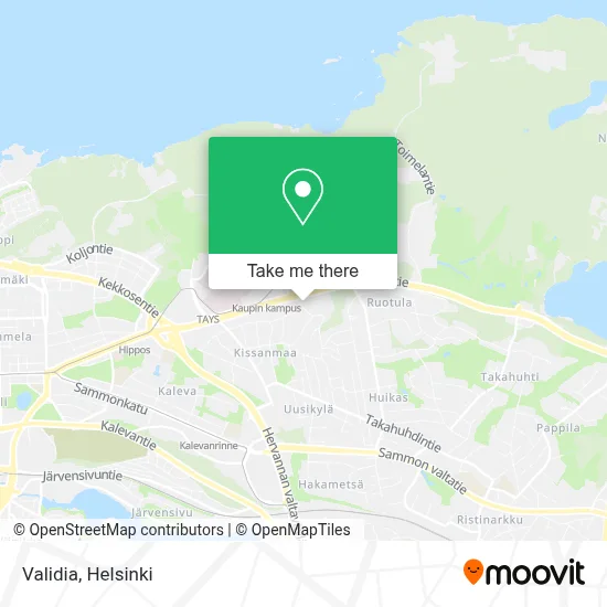 Validia map