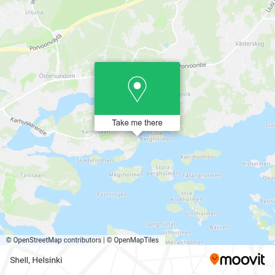 Shell map