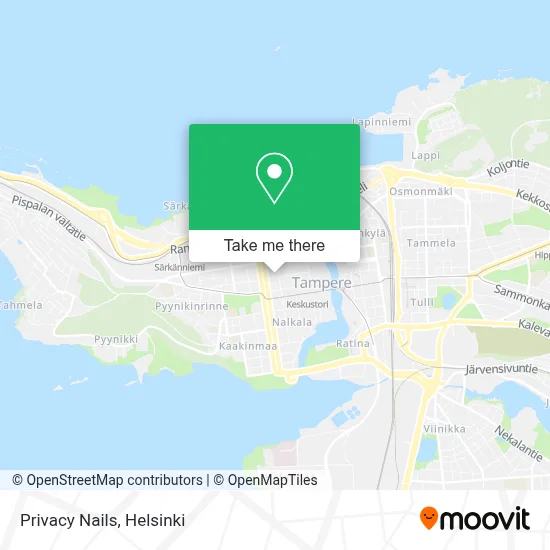 Privacy Nails map