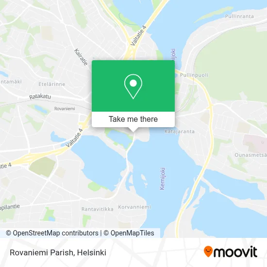 Rovaniemi Parish map