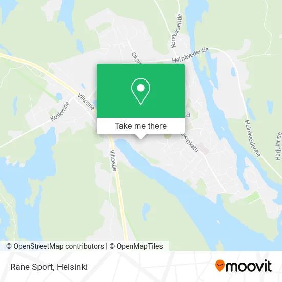 Rane Sport map