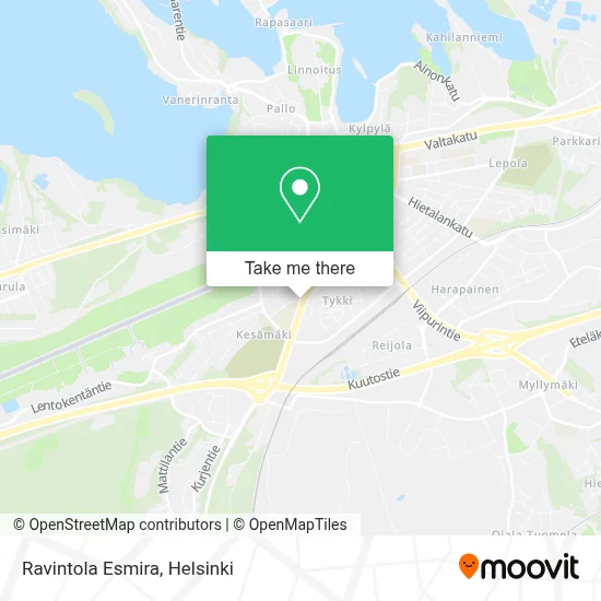 Ravintola Esmira map